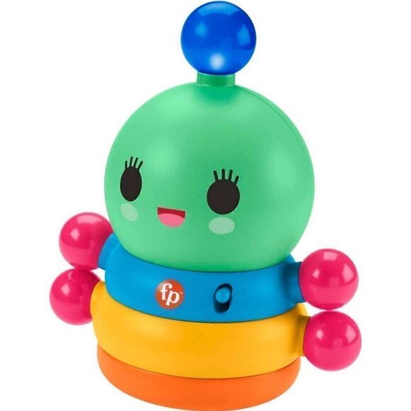 COPY - Fisher-Price FriendsWithYou Happy World Dance Dance Rainbow Worm - Picture 1 of 13